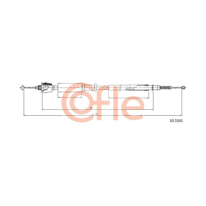 Trosas, stovėjimo stabdys COFLE 10.5241