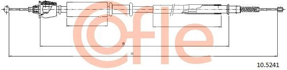 Trosas, stovėjimo stabdys COFLE 10.5241