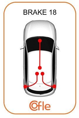 Trosas, stovėjimo stabdys COFLE 10.6852