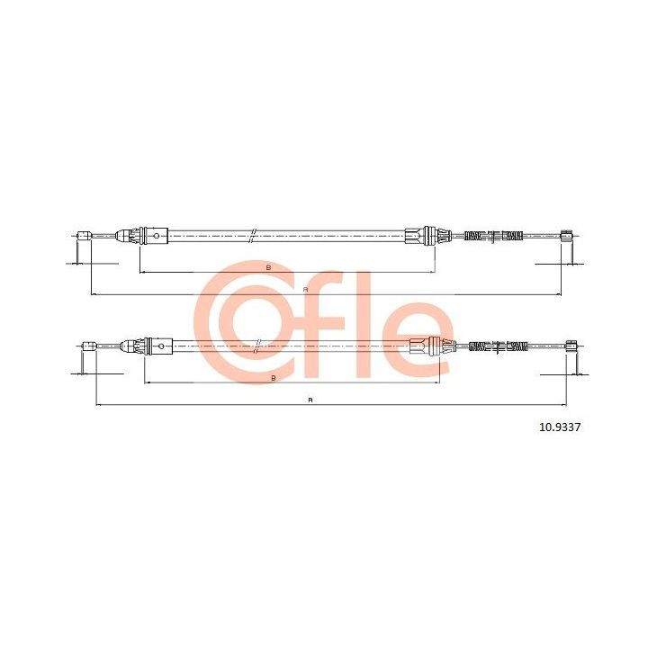 Trosas, stovėjimo stabdys COFLE 10.9337