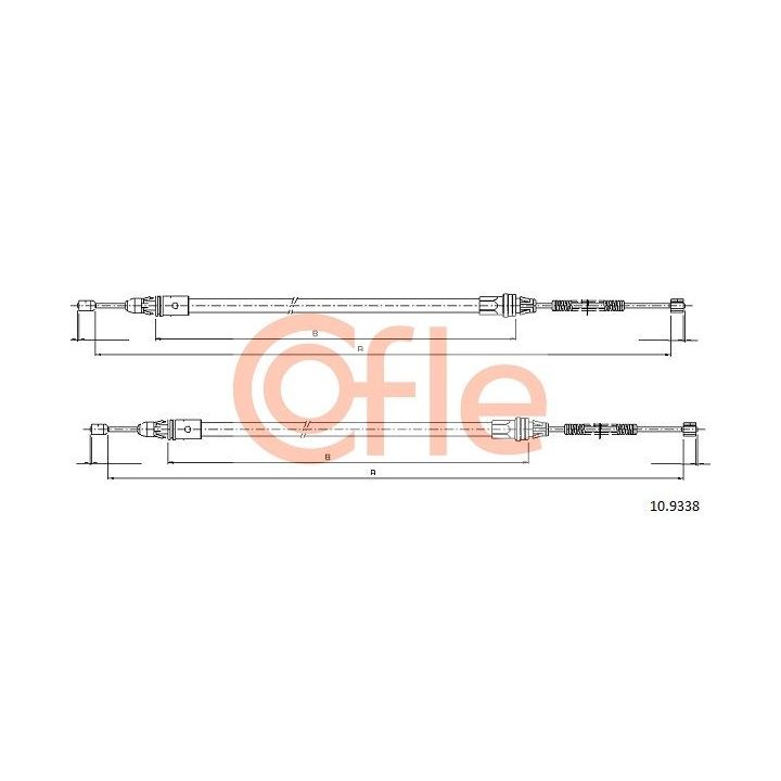 Trosas, stovėjimo stabdys COFLE 10.9338
