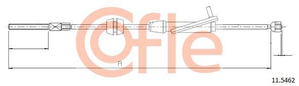Trosas, stovėjimo stabdys COFLE 11.5462