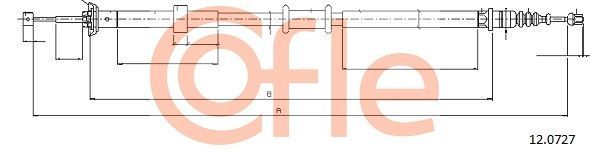 Trosas, stovėjimo stabdys COFLE 12.0727