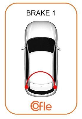 Trosas, stovėjimo stabdys COFLE 1401.3