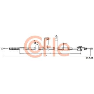 Trosas, stovėjimo stabdys COFLE 17.2581