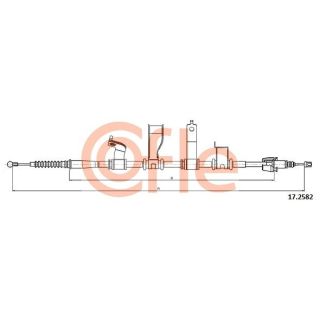 Trosas, stovėjimo stabdys COFLE 17.2582