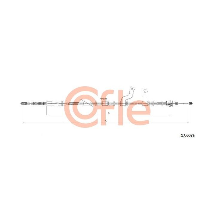 Trosas, stovėjimo stabdys COFLE 17.6075