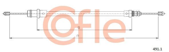 Trosas, stovėjimo stabdys COFLE 491.1