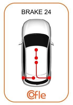 Trosas, stovėjimo stabdys COFLE 491.12