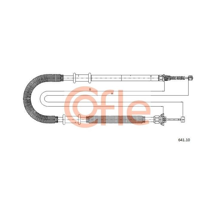 Trosas, stovėjimo stabdys COFLE 641.10