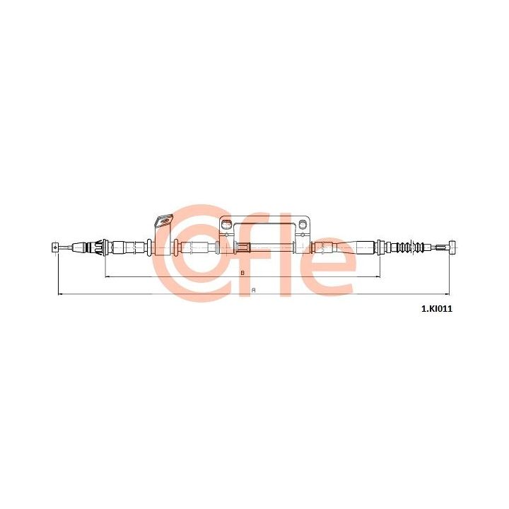 Trosas, stovėjimo stabdys COFLE 92.1.KI011