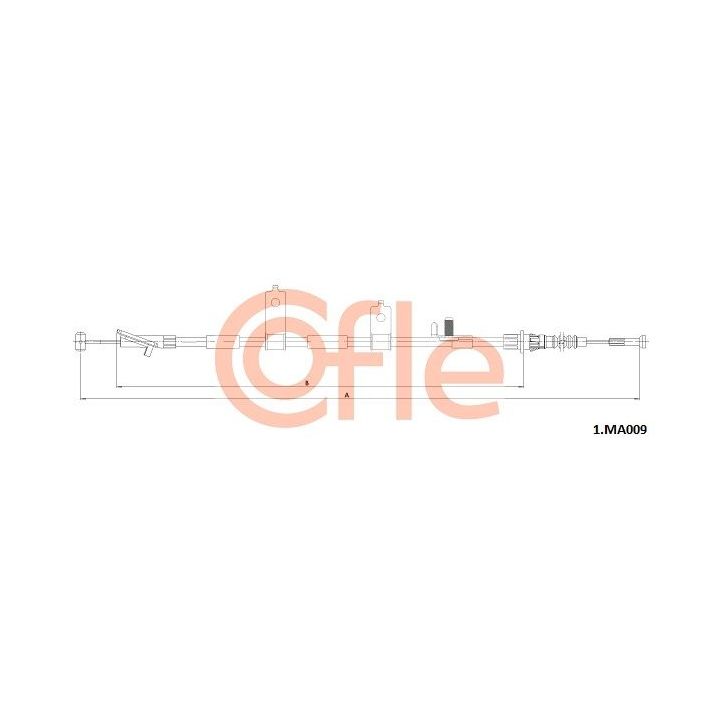 Trosas, stovėjimo stabdys COFLE 92.1.MA009