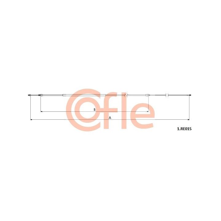 Trosas, stovėjimo stabdys COFLE 92.1.RE015