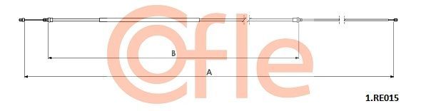 Trosas, stovėjimo stabdys COFLE 92.1.RE015