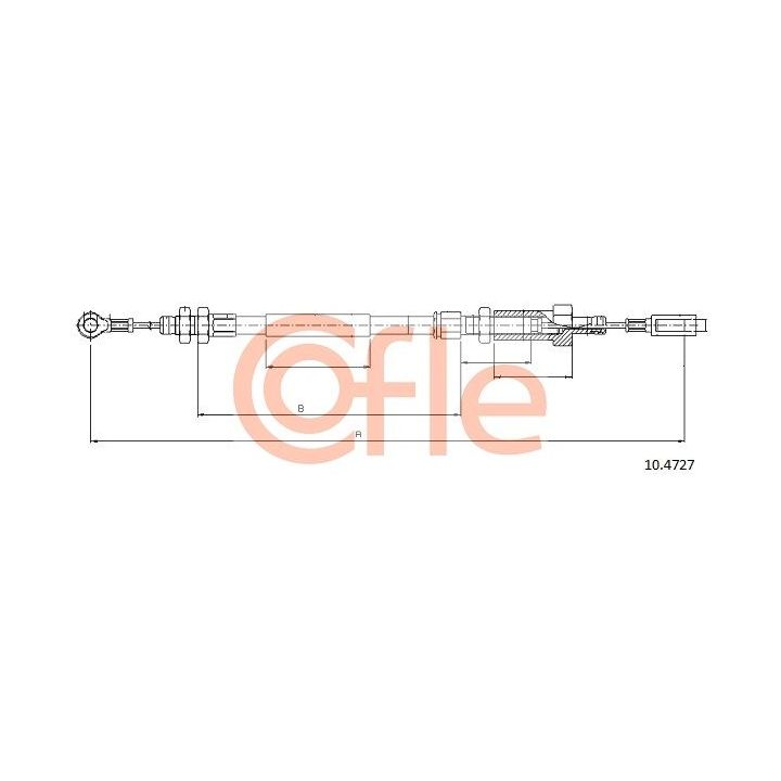 Trosas, stovėjimo stabdys COFLE 92.10.4727