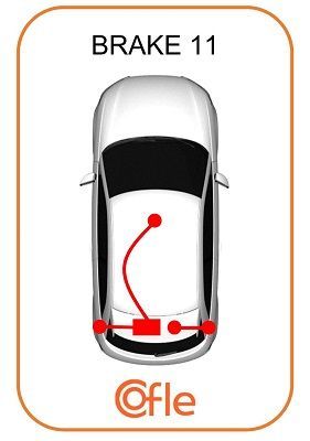 Trosas, stovėjimo stabdys COFLE 92.10.5222