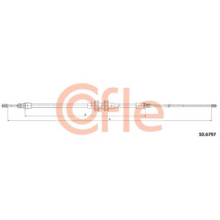 Trosas, stovėjimo stabdys COFLE 92.10.6797