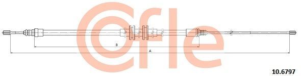 Trosas, stovėjimo stabdys COFLE 92.10.6797