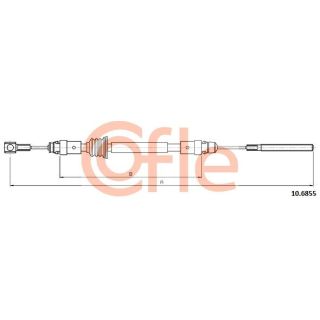 Trosas, stovėjimo stabdys COFLE 92.10.6855
