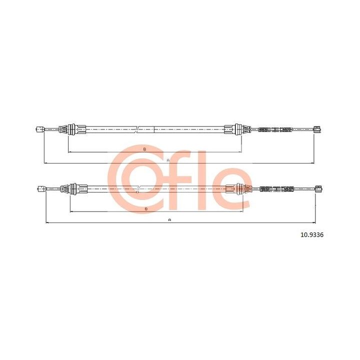 Trosas, stovėjimo stabdys COFLE 92.10.9336