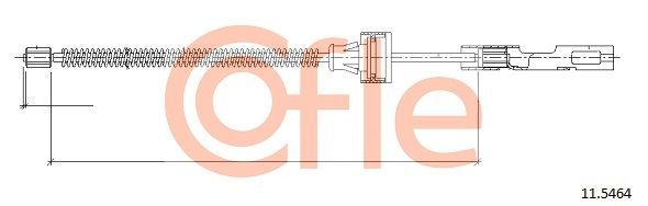 Trosas, stovėjimo stabdys COFLE 92.11.5464
