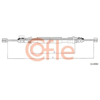 Trosas, stovėjimo stabdys COFLE 92.11.6582