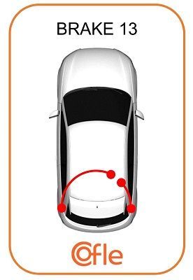 Trosas, stovėjimo stabdys COFLE 92.11.6762