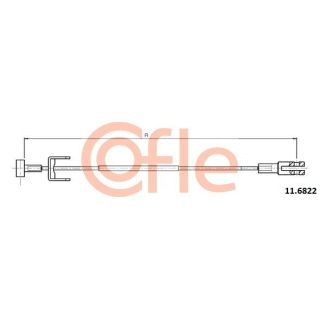 Trosas, stovėjimo stabdys COFLE 92.11.6822