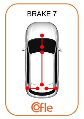 Trosas, stovėjimo stabdys COFLE 92.11.6822
