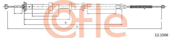 Trosas, stovėjimo stabdys COFLE 92.12.1506