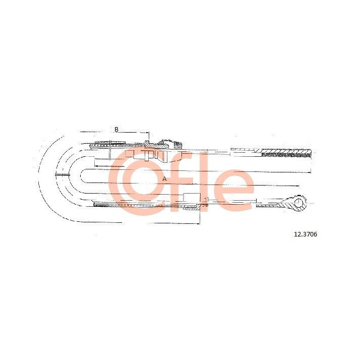 Trosas, stovėjimo stabdys COFLE 92.12.3706