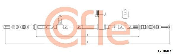 Trosas, stovėjimo stabdys COFLE 92.17.0607