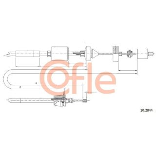 Sankabos trosas COFLE 10.2844