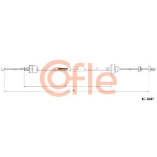 Sankabos trosas COFLE 10.2847
