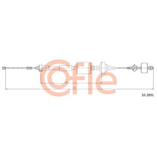 Sankabos trosas COFLE 10.2891