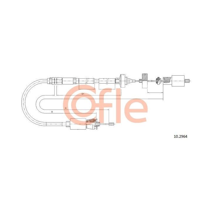 Sankabos trosas COFLE 10.2964