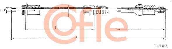 Sankabos trosas COFLE 11.2783