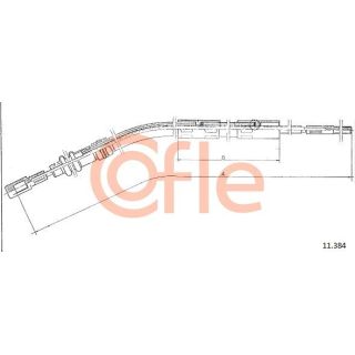 Sankabos trosas COFLE 11.384