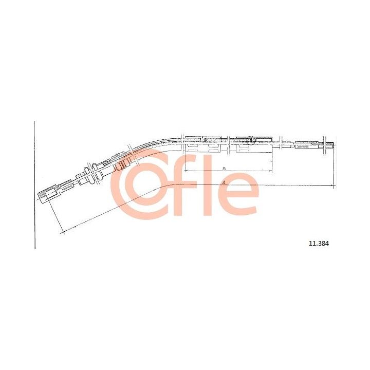 Sankabos trosas COFLE 11.384