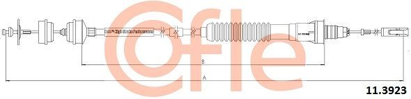 Sankabos trosas COFLE 11.3923