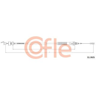 Sankabos trosas COFLE 11.3925