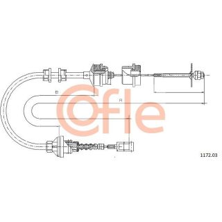 Sankabos trosas COFLE 1172.03