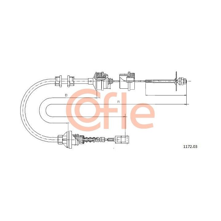 Sankabos trosas COFLE 1172.03