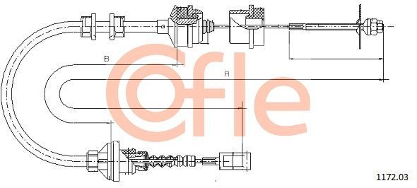 Sankabos trosas COFLE 1172.03