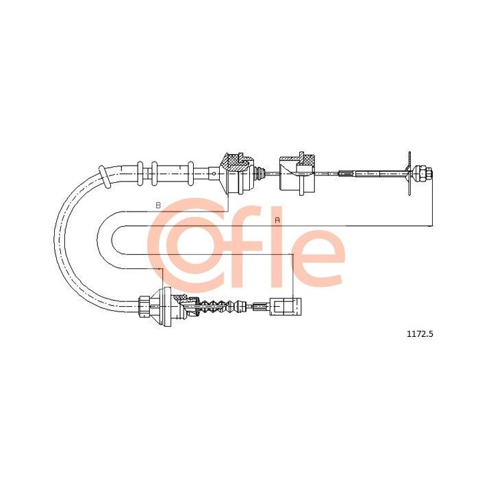 Sankabos trosas COFLE 1172.5