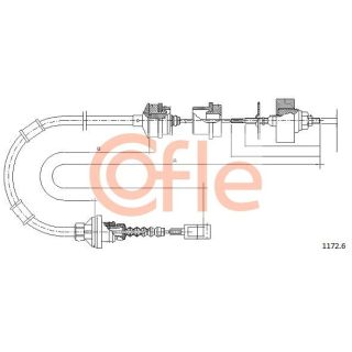Sankabos trosas COFLE 1172.6