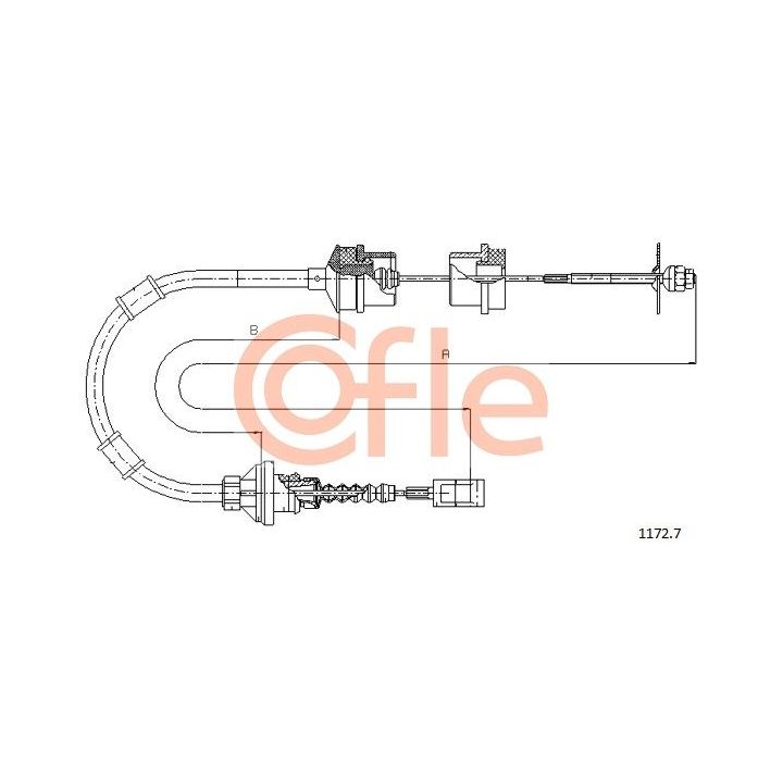 Sankabos trosas COFLE 1172.7
