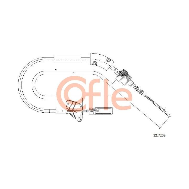 Sankabos trosas COFLE 12.7202