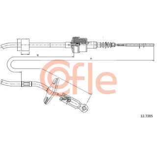 Sankabos trosas COFLE 12.7205