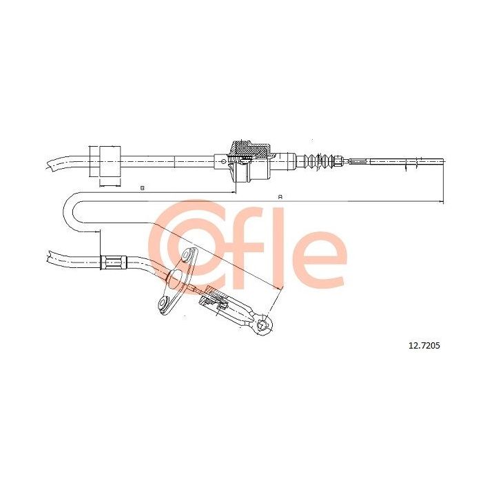 Sankabos trosas COFLE 12.7205